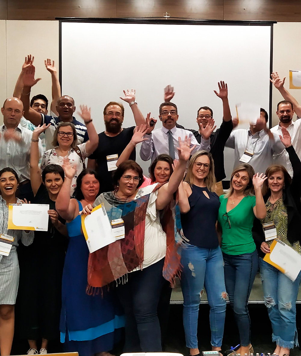 Turma durante treinamento Forseti In Company